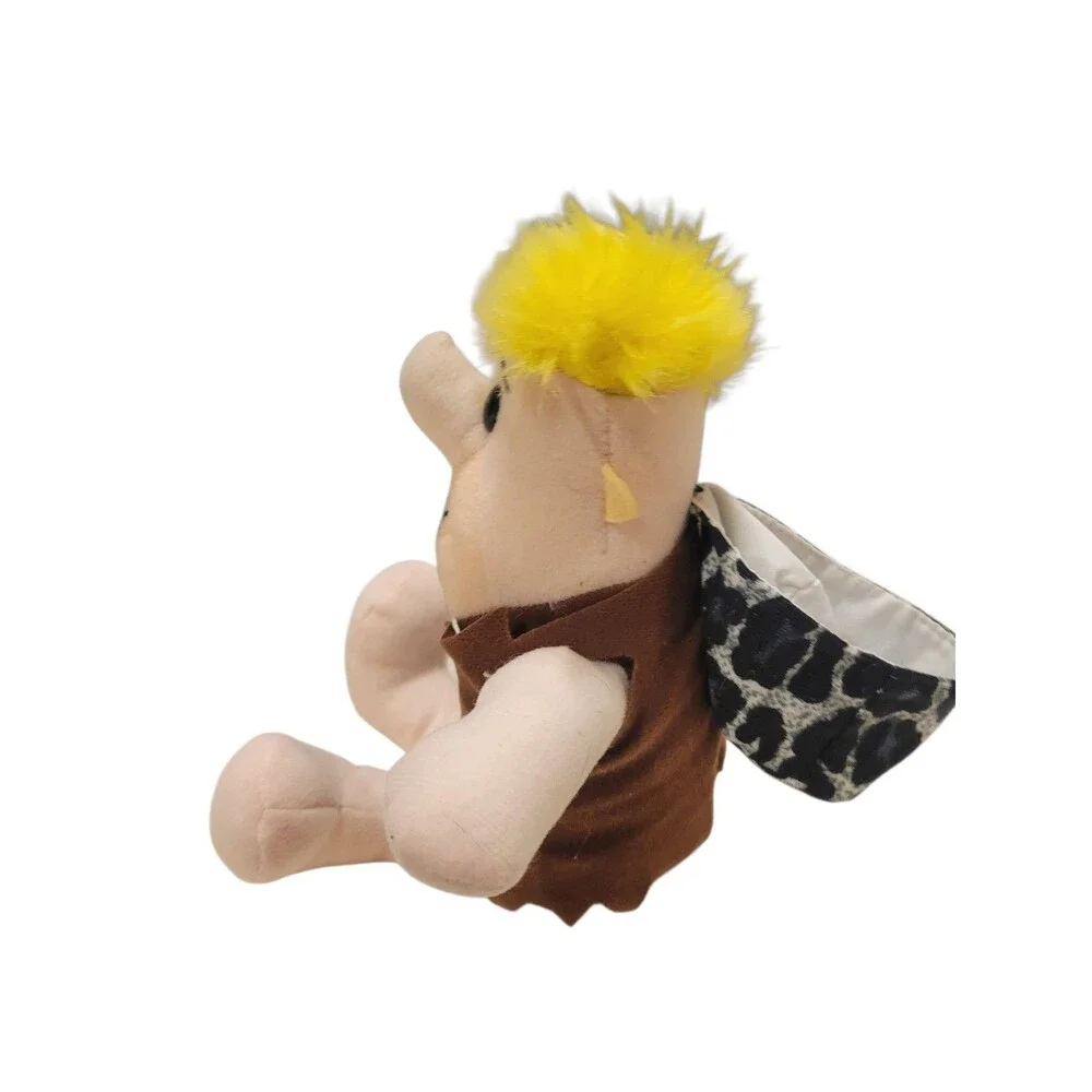 Vintage Hanna Barbera Barney Rubble Plush Made In Korea The Flintstones EUC